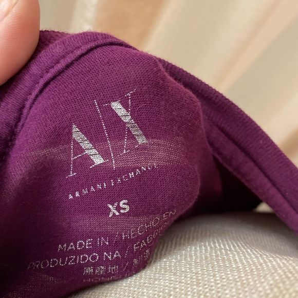 Armani Exchange glittered shirt - Picture 2 of 3